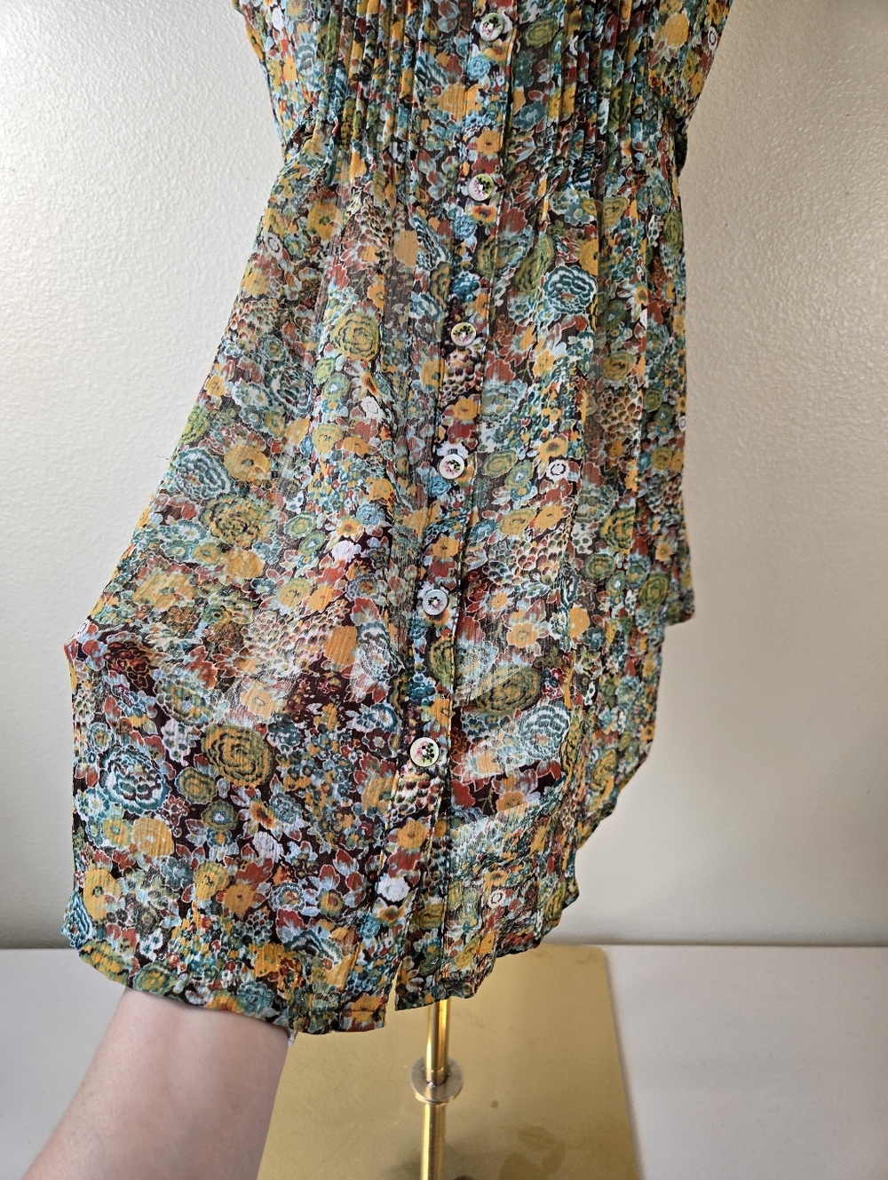 American Rag Boho Racerback Top Size Medium - Picture 11 of 15